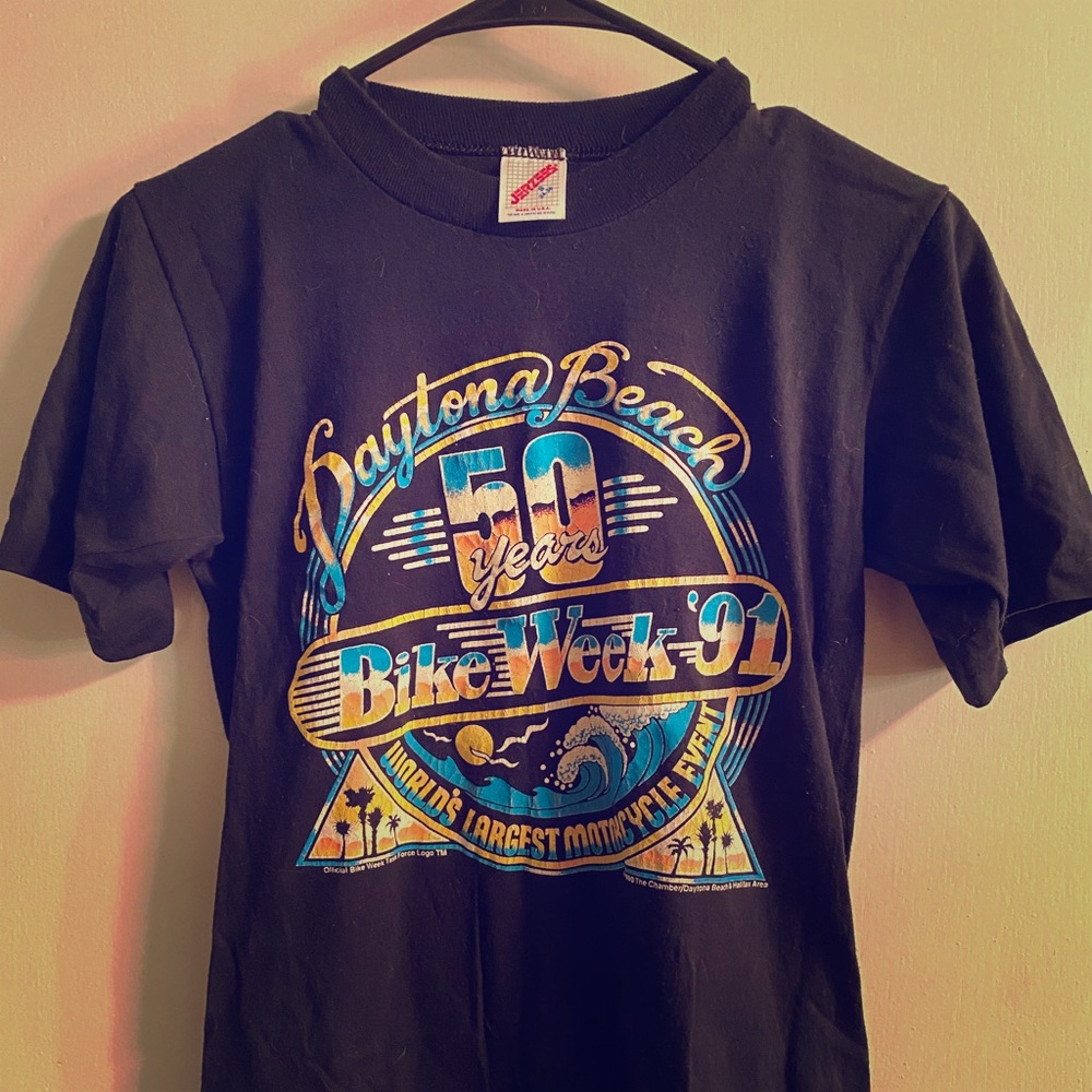Vintage Harley Davidson Daytona Bike Week Tee